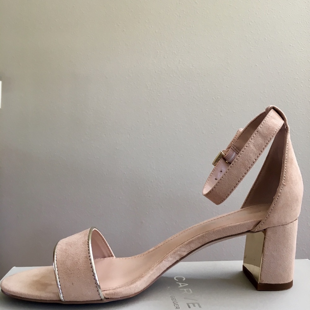 Brand New Kurt Geiger Suede Carvela Gospel Sandals